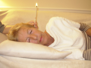 Ear Candle Treatment, Iridology & Nutrition. Hopi